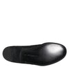 Dolce & Gabbana Black Jacquard Slip On Loafers Formal Shoes
