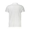 Cavalli Class White Cotton Men Polo Shirt