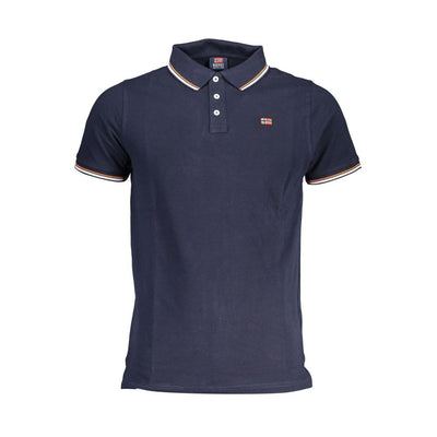 Norway 1963 Navy Cotton Men Polo
