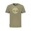 Timberland Green Cotton Men T-Shirt