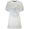 Cavalli Class Bianco Cotton Women T-Shirt