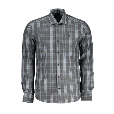 North Sails Grigio Cotton Men Shirt