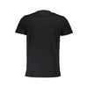 Cavalli Class Black Cotton Men T-Shirt