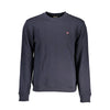 Napapijri Blu Cotton Men Sweatshirt