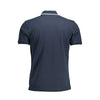 La Martina Blue Cotton Men Polo Shirt