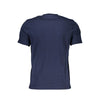 North Sails Blue Cotton Men T-Shirt