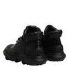 Dolce & Gabbana Black Leather Casual Mens Ankle Boots Shoes