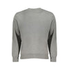 North Sails Gray Cotton Men Sweater