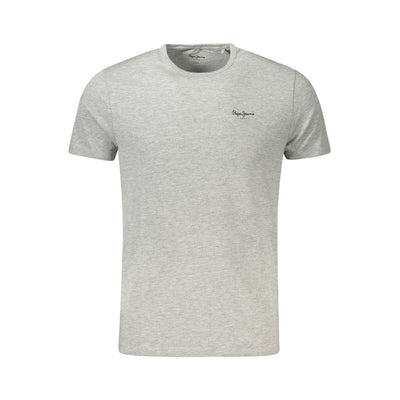 Pepe Jeans Grigio Cotton Men T-Shirt