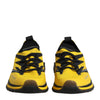 Dolce & Gabbana Yellow SORRENTO Sport Stretch Sneakers Shoes