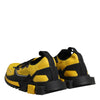 Dolce & Gabbana Yellow SORRENTO Sport Stretch Sneakers Shoes