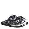 Dolce & Gabbana Black White Sorrento Low Top Sneakers Shoes