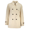 Tommy Hilfiger Beige Cotton Women Trench Coat