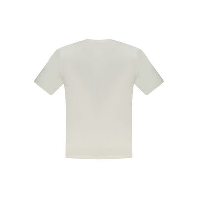 North Sails White Cotton Men T-Shirt