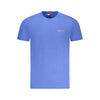 Tommy Hilfiger Blue Cotton Men T-Shirt