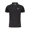 Accademia Militare Black Cotton Men Polo