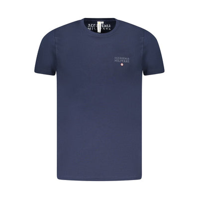 Accademia Militare Blue Cotton Men's T-Shirt