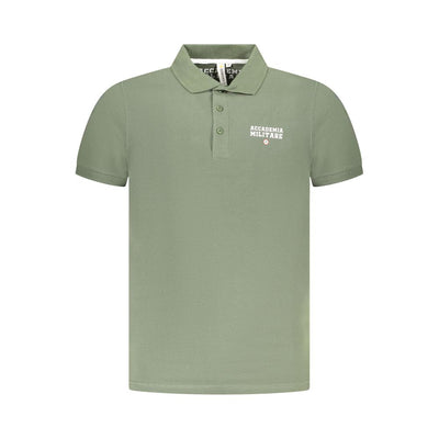 Accademia Militare Verde Cotton Men Polo