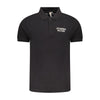 Accademia Militare Black Cotton Men's Polo Shirt