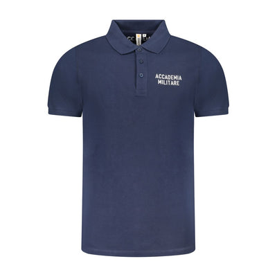 Accademia Militare Blu Cotton Men Polo