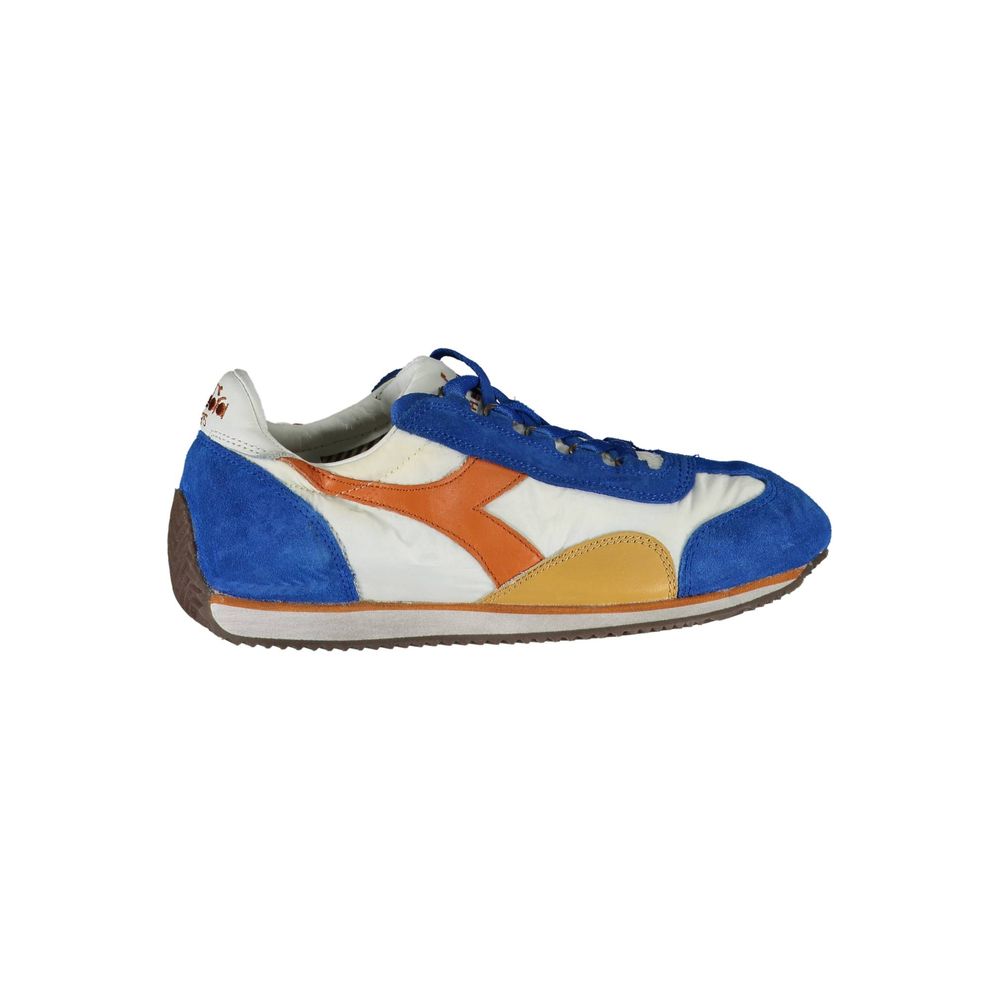Diadora – Blauer Stoff-Sneaker