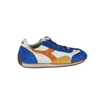 Diadora – Blauer Stoff-Sneaker