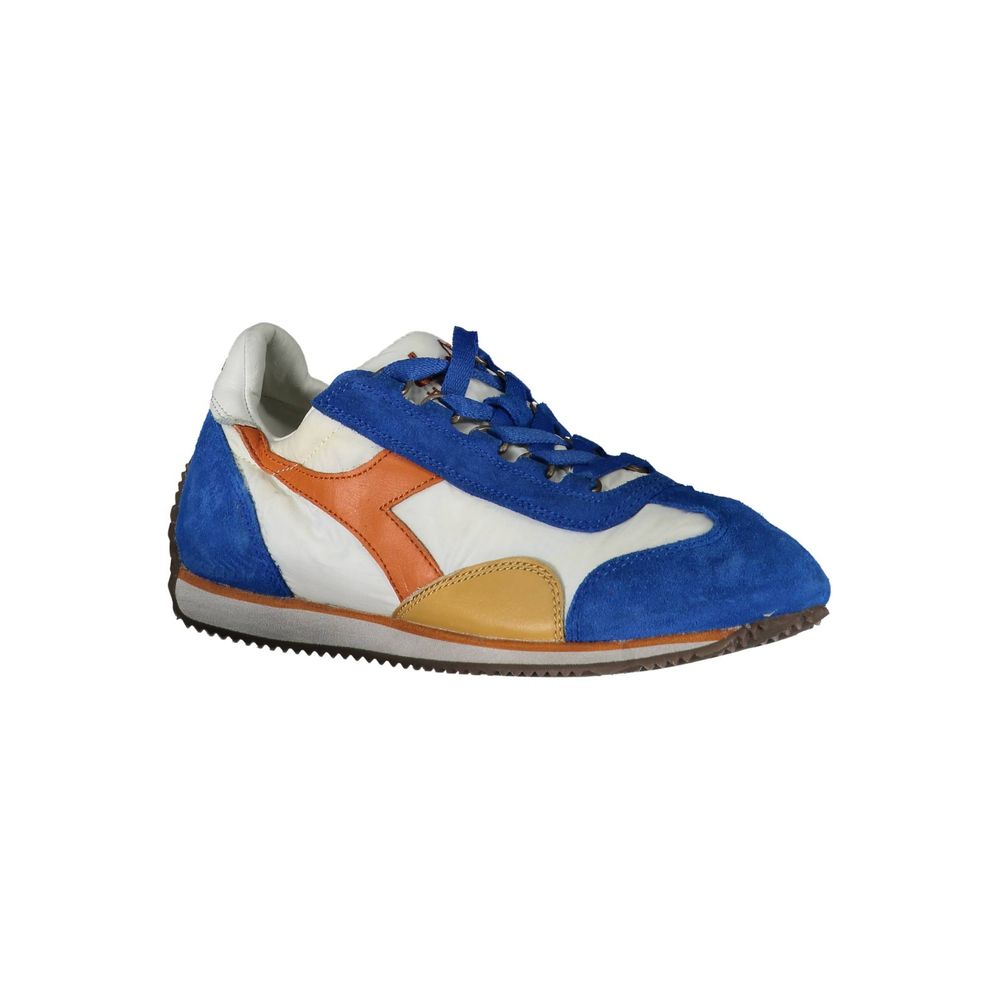 Diadora – Blauer Stoff-Sneaker
