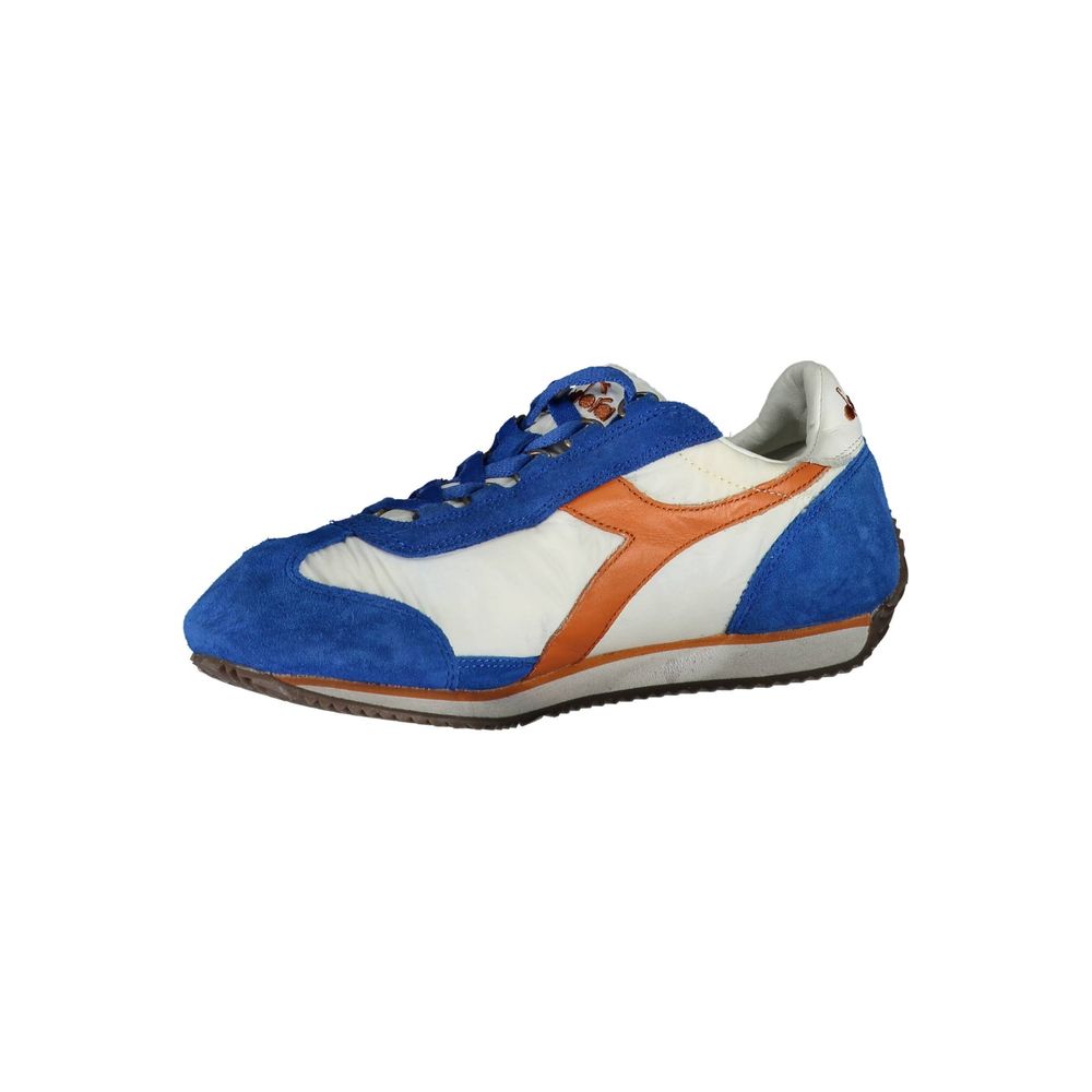 Diadora – Blauer Stoff-Sneaker