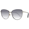 Max Mara Gold Metal Sunglasses