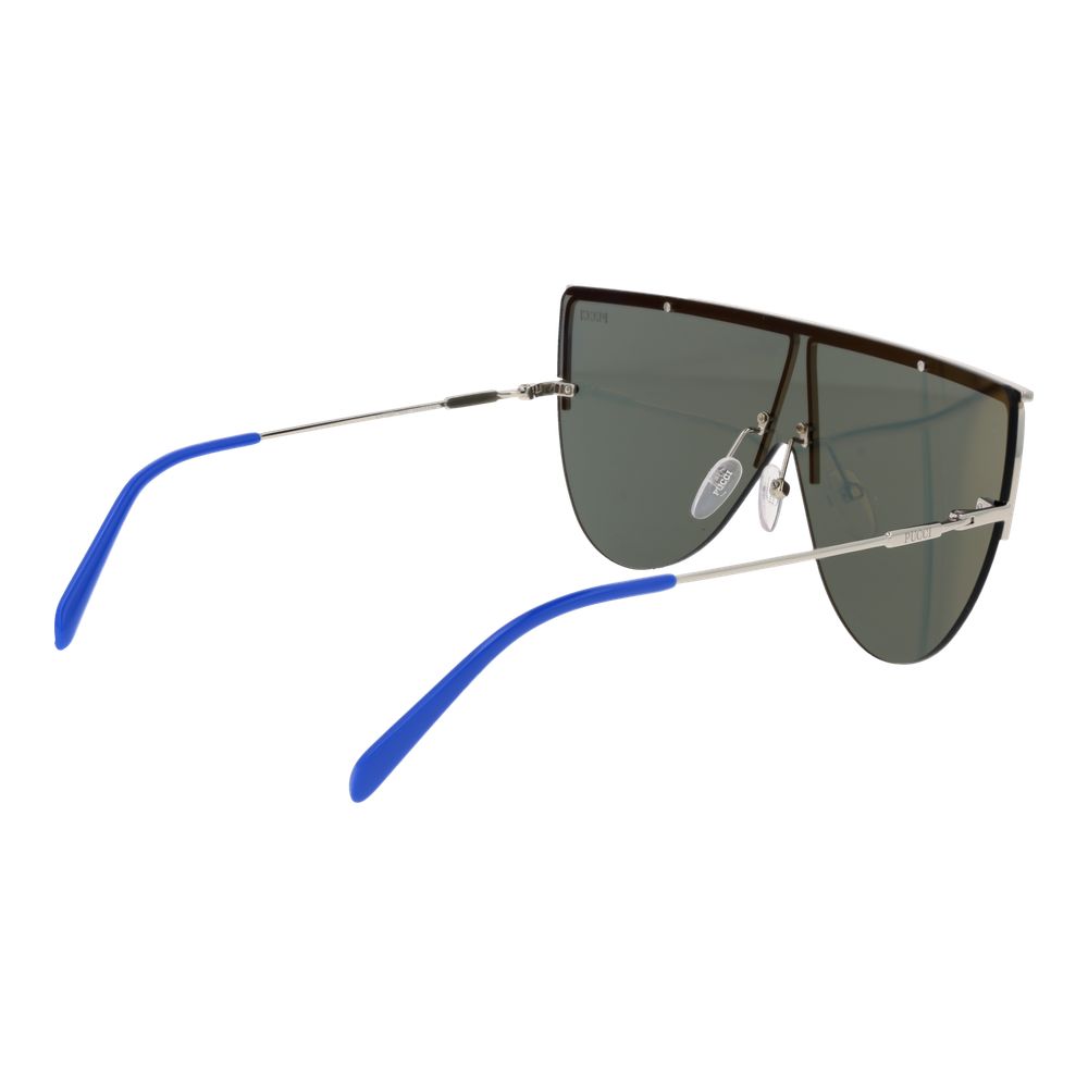 Emilio Pucci Silver Metal Sunglasses