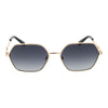 Love Moschino Gold Metal Sunglasses
