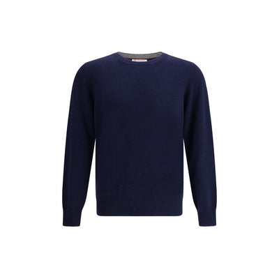 Brunello Cucinelli Blue Cashmere Cashmere Sweater