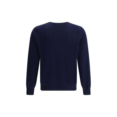 Brunello Cucinelli Blue Cashmere Cashmere Sweater