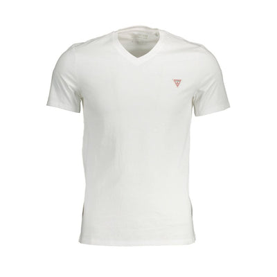 Guess Jeans Bianco Cotton Men T-Shirt