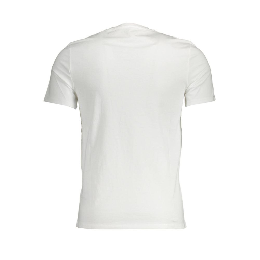 Guess Jeans Bianco Cotton Men T-Shirt