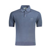 Guess Jeans Blu Cotton Men's Polo Shirt