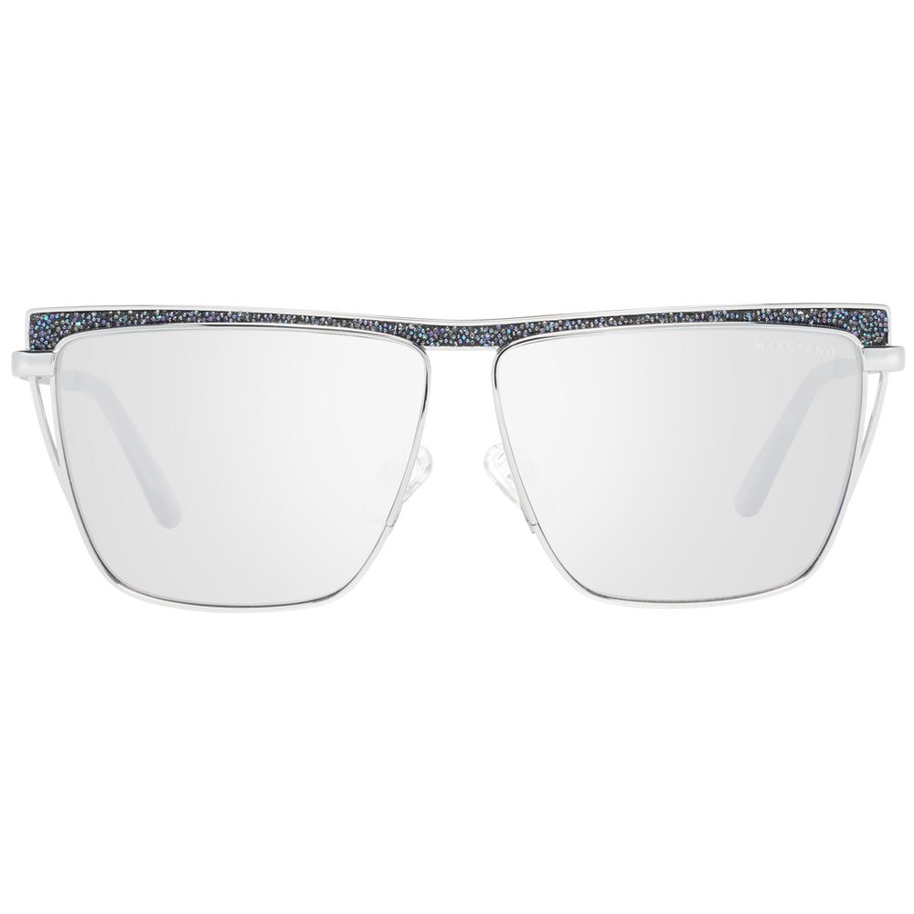 Marciano by Guess Silberne Damen-Sonnenbrille