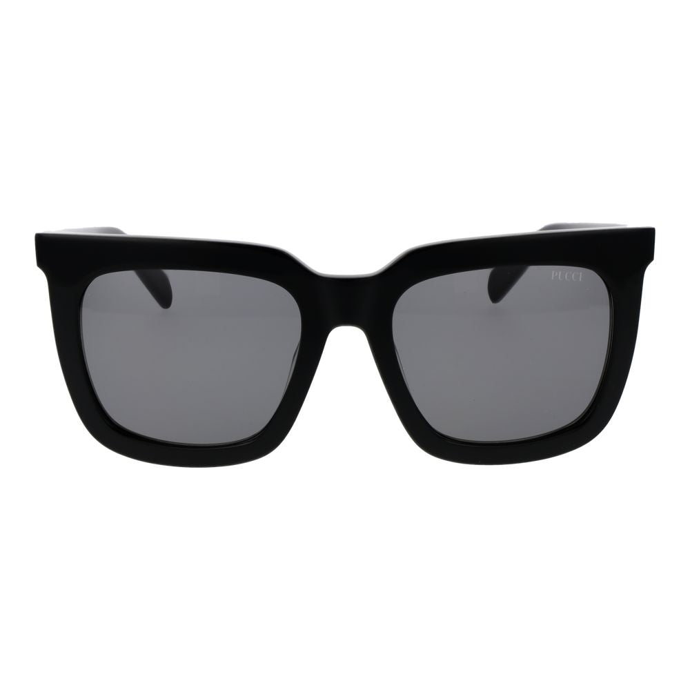 Emilio Pucci Black Acetate Sunglasses