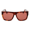 GCDS Brown Acetate Sunglasses