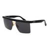 Max Mara Black Stainless Steel Sunglasses