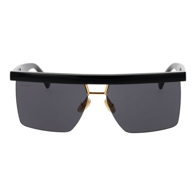 Max Mara Black Stainless Steel Sunglasses