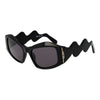 GCDS Black Acetate Sunglasses