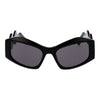 GCDS Black Acetate Sunglasses