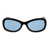 GCDS Black Acetate Sunglasses