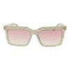 GCDS Gold Acetate Sunglasses