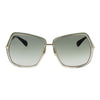 Max Mara Bicolor Metal Sunglasses