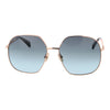 Max Mara Rose Gold Metal Sunglasses
