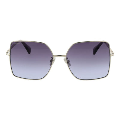 Max Mara Silver Metal Sunglasses