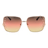 Marciano by Guess Rose Gold Metal Sunglasses