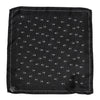 Dolce & Gabbana Black White Printed Square Men Foulard Scarf